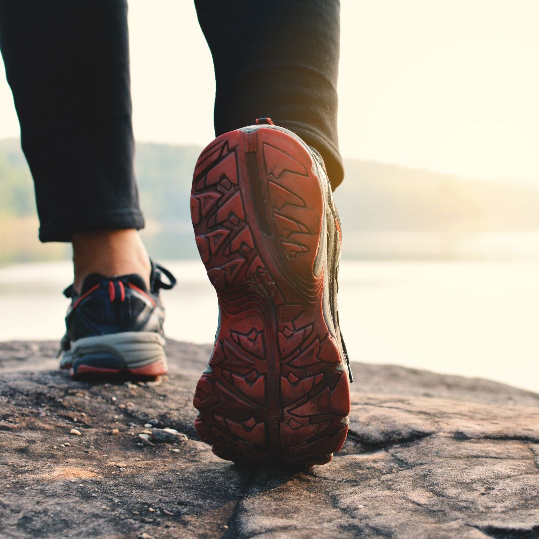 walking shoes